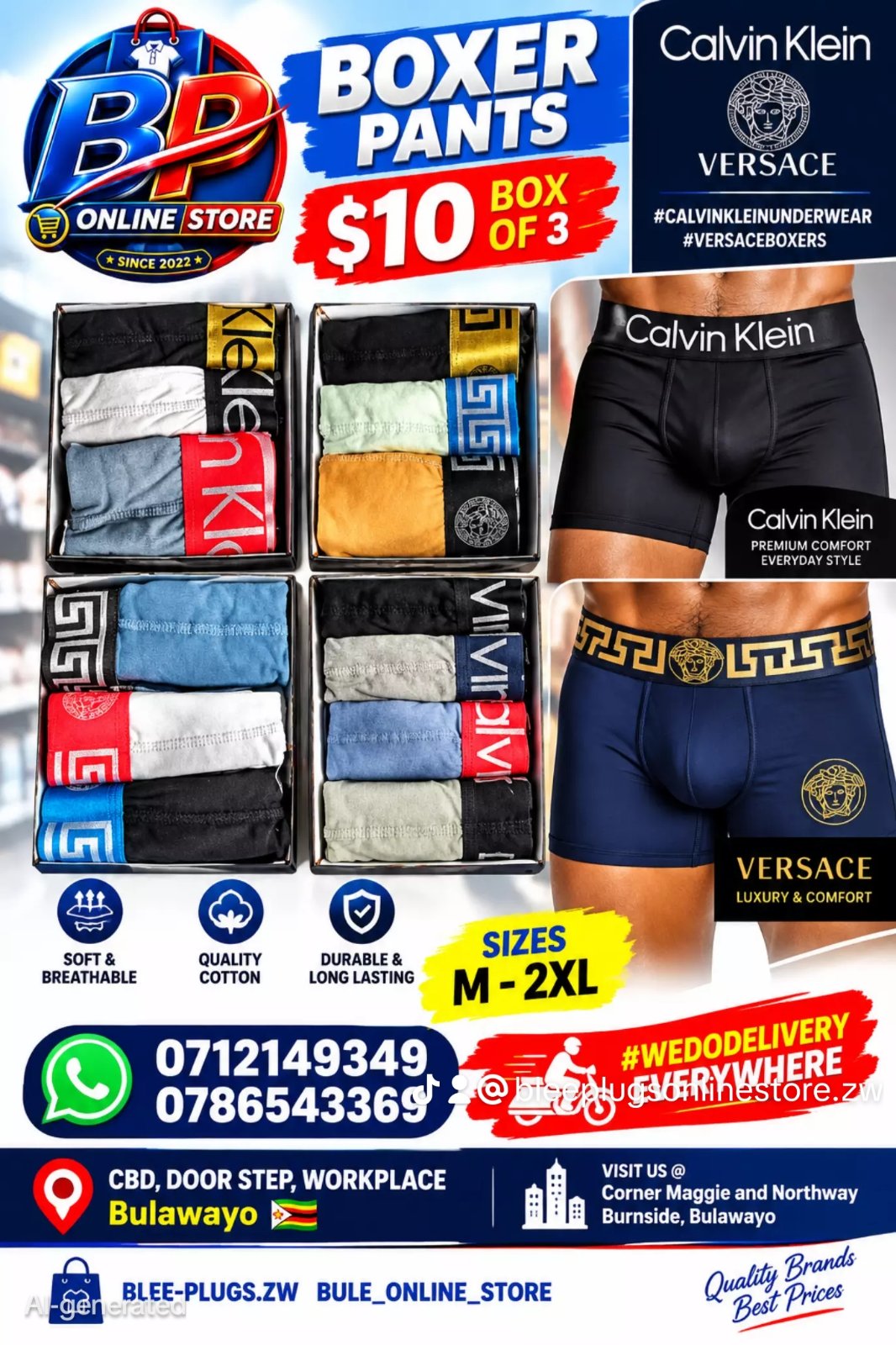 boxer pants and Boxers shorts in Bulawayo
