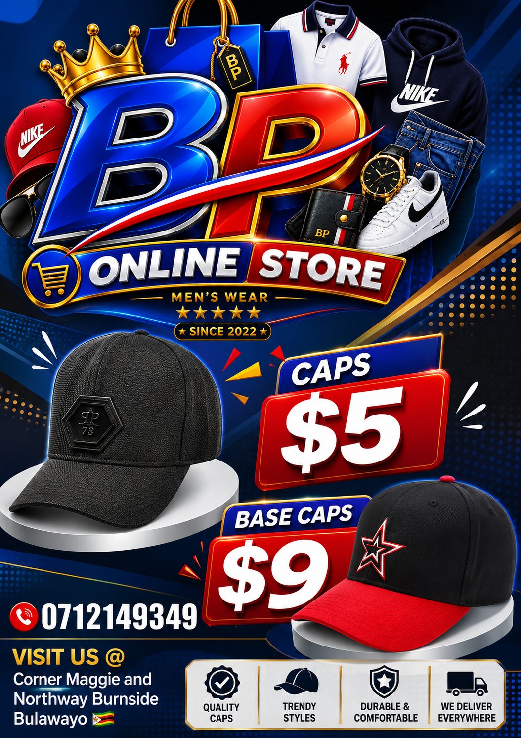 basecaps in Bulawayo
