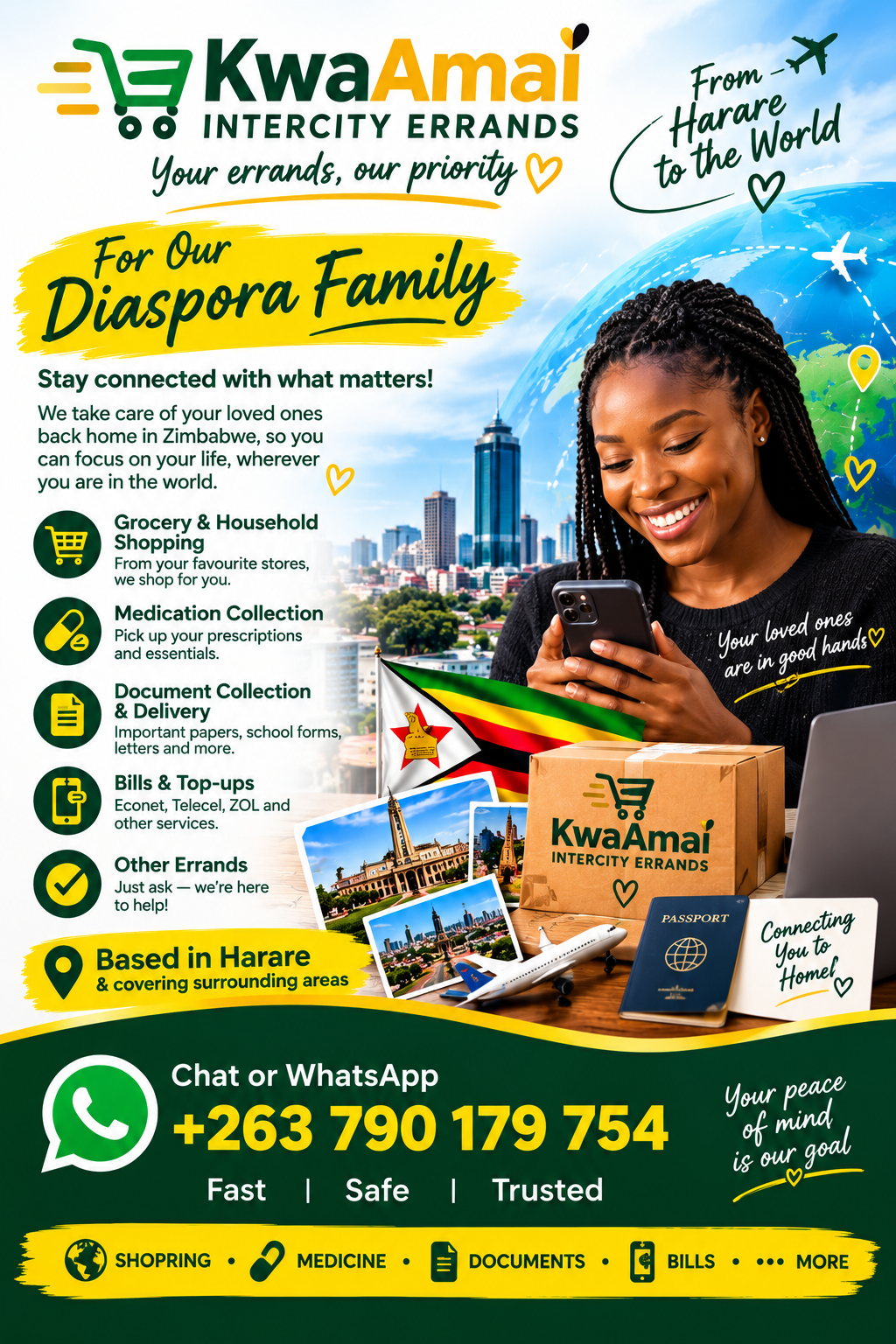Errand Services in cbd Harare