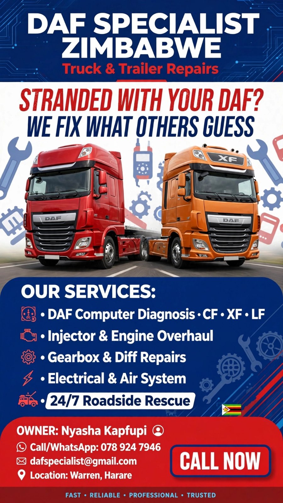 0789247946 in Harare