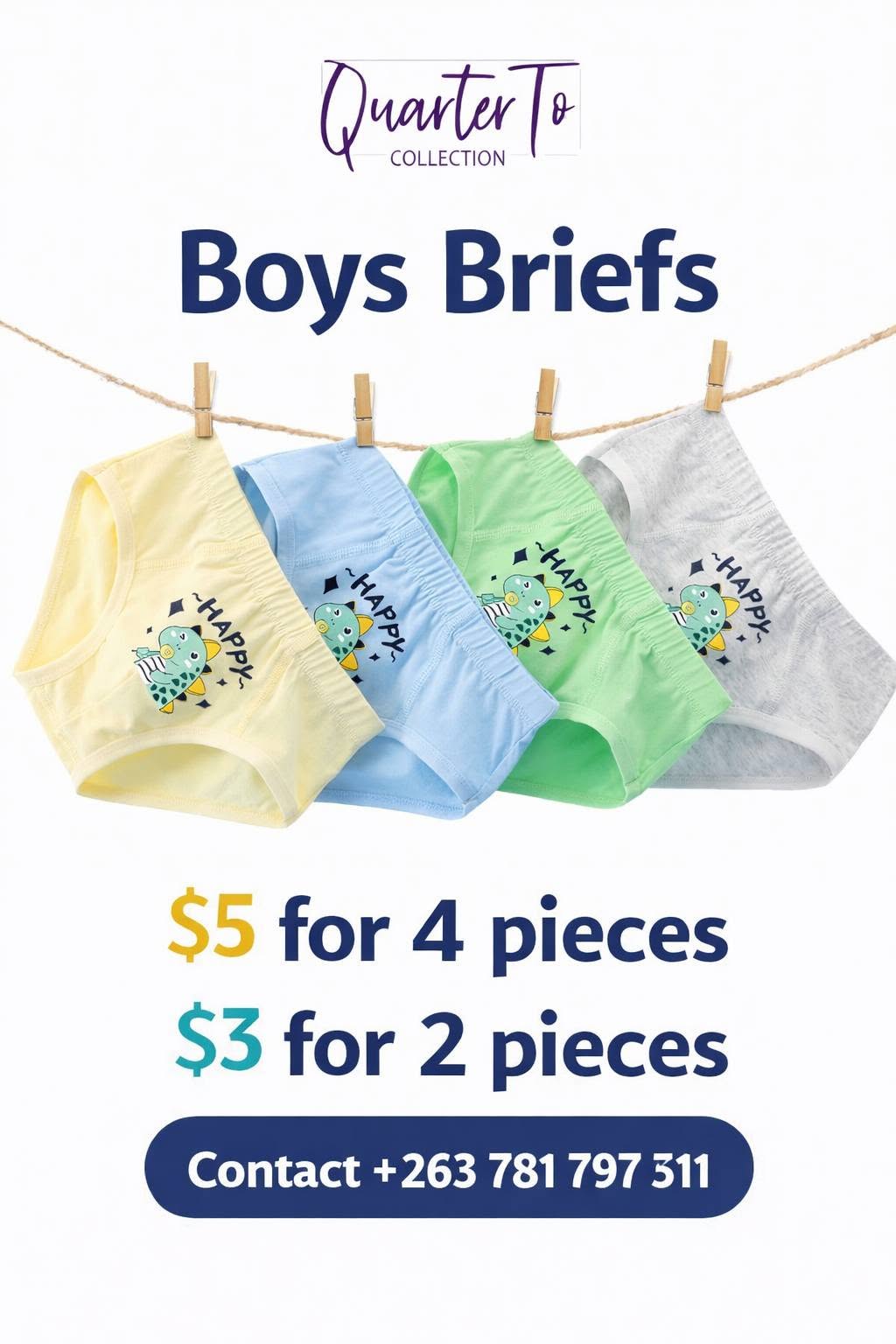 Kids pants - cotton in Harare