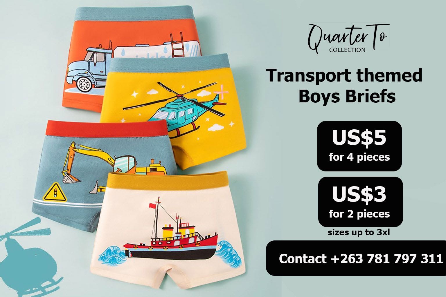 Kids pants - cotton in Harare