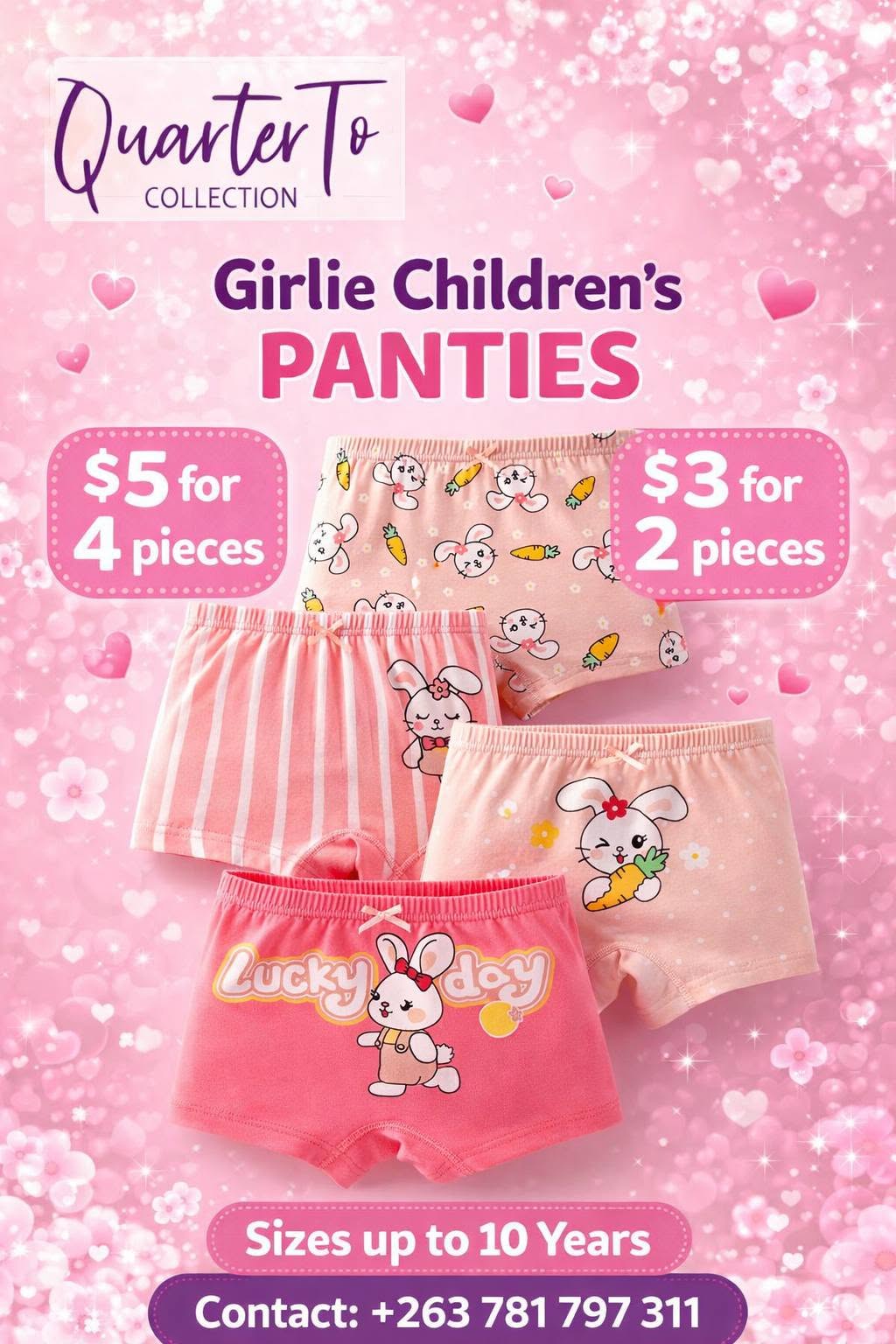 Kids pants - cotton in Harare
