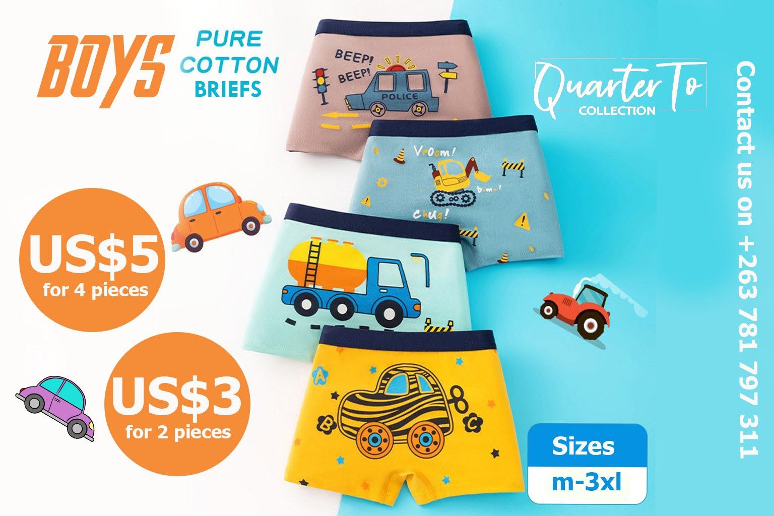 Kids pants - cotton in Harare