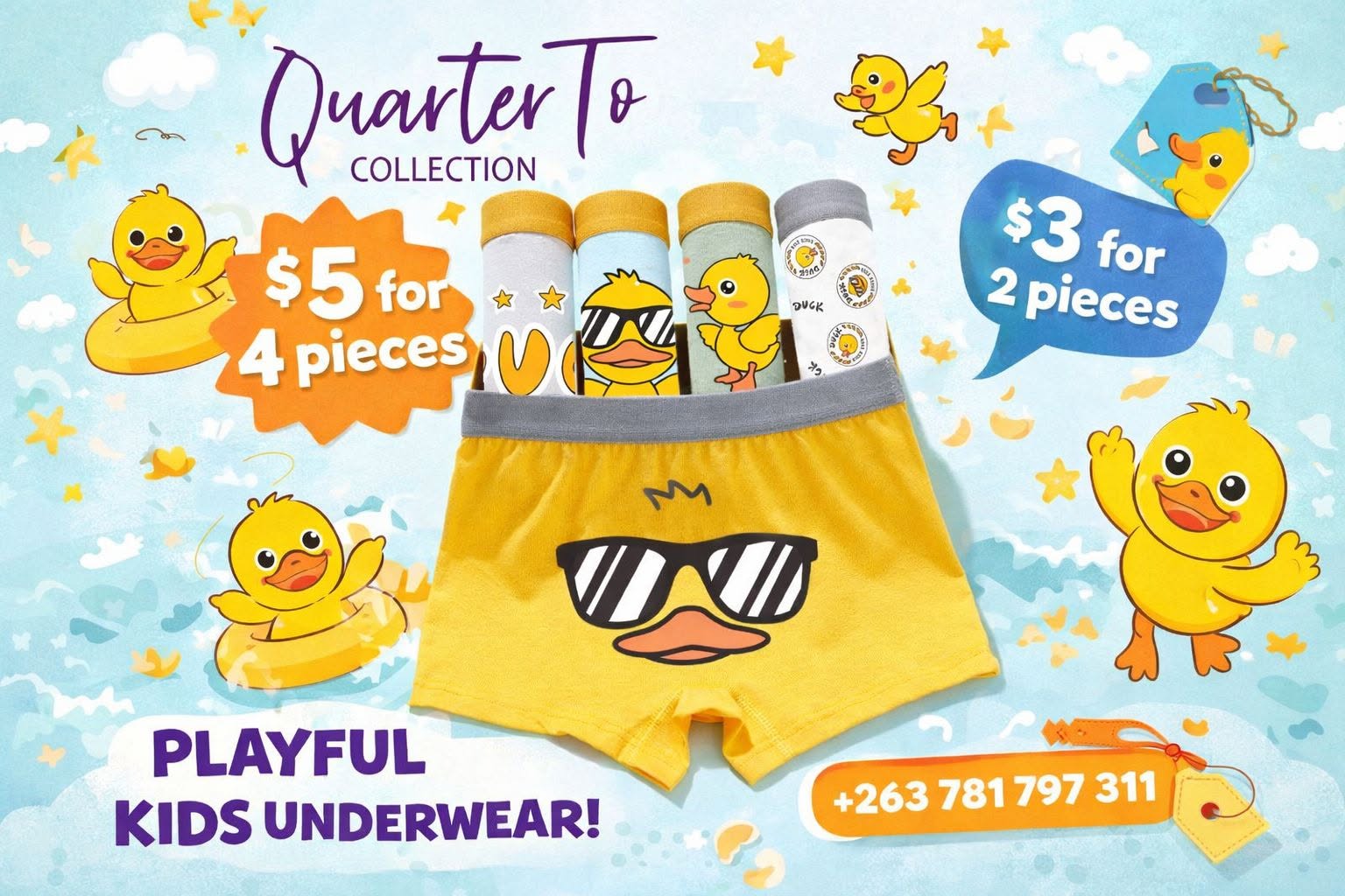 Kids pants - cotton in Harare