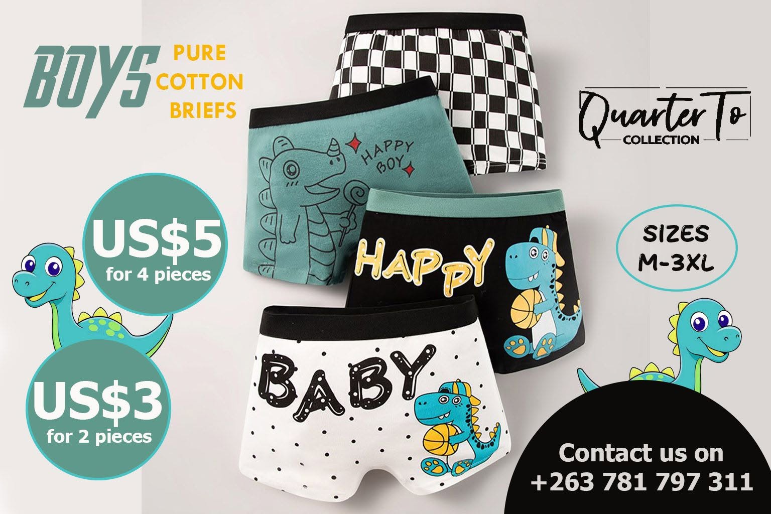 Kids pants - cotton in Harare