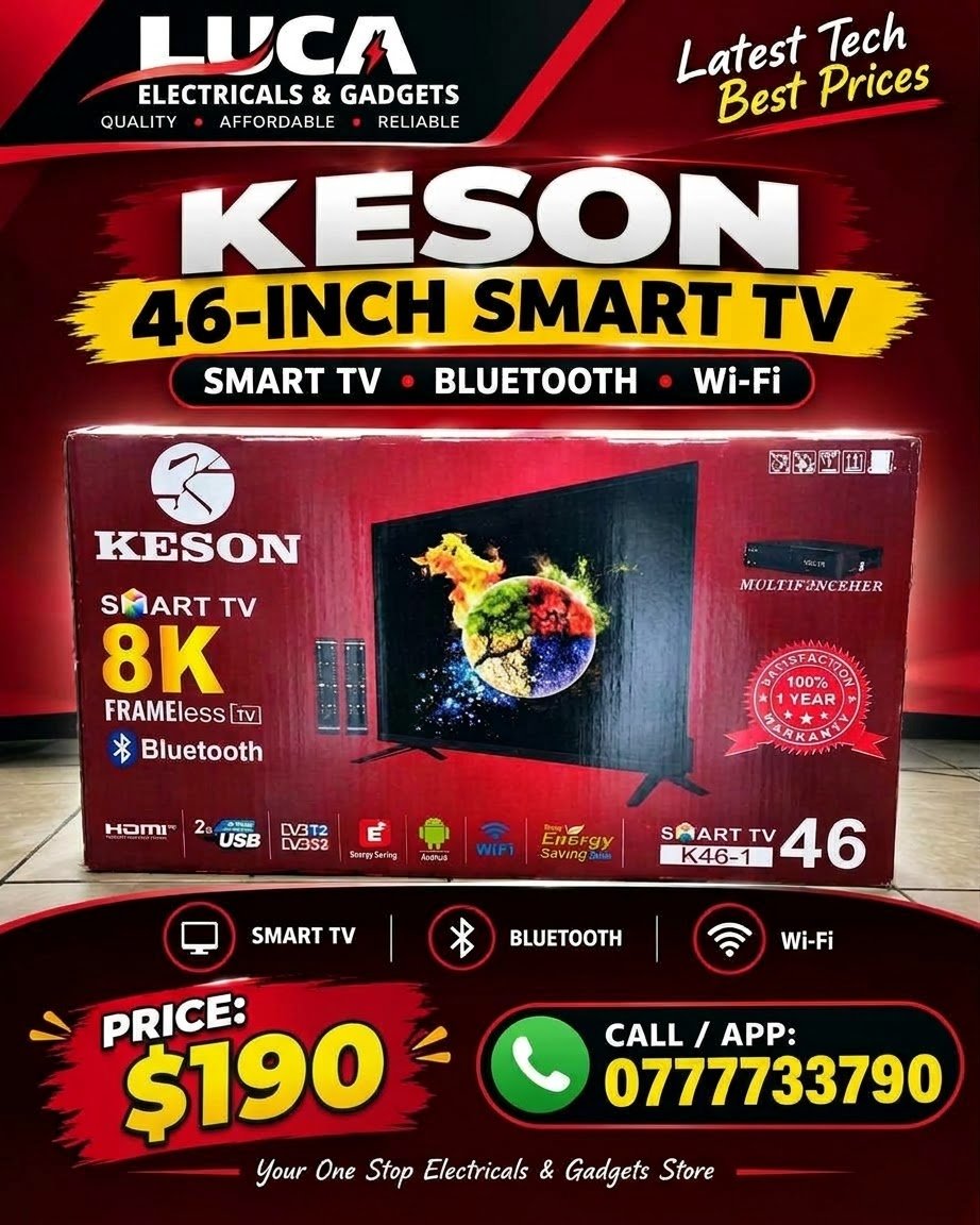All electrical gadgets in Chitungwiza
